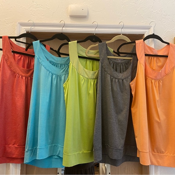 5 Eddie Bauer Sport Tank Tops L - Picture 1 of 3